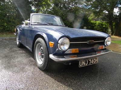 Lot 211 - 1970 Triumph TR6