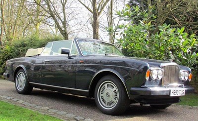 Lot 240 - 1990 Bentley Continental Convertible Mk. IV