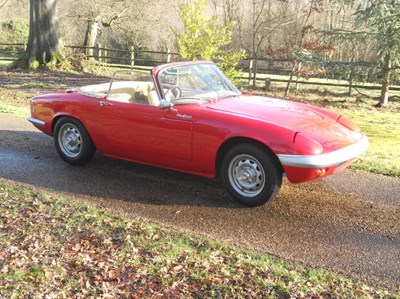 Lot 294 - 1966 Lotus Elan S3 Convertible