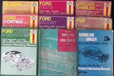 Lot 006 - Ford service manuals