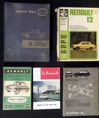 Lot 007 - Renault publications