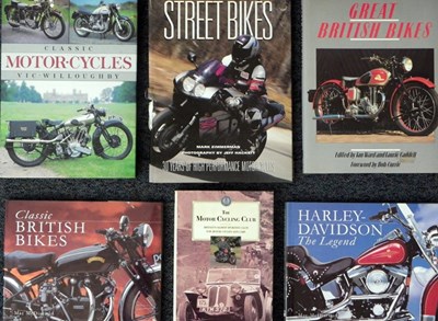 Lot 037 - Six motorcycle books
