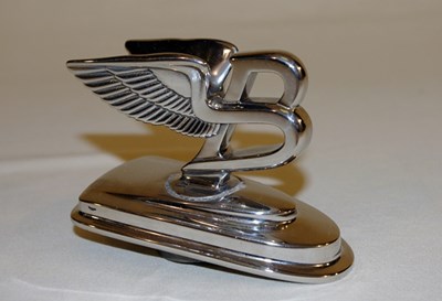 Lot 052 - Stainless Steel Bentley flying ‘B’ mascot