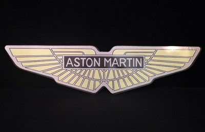 Lot 065 - Aston Martin wall plaque