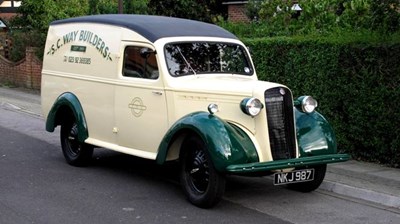 Lot 7 - 1950 Bedford PC Van