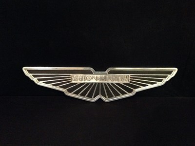 Lot 099 - Aston Martin hanging wall sign