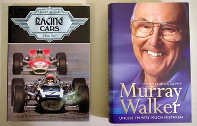 Lot 102 - Signed motoring books