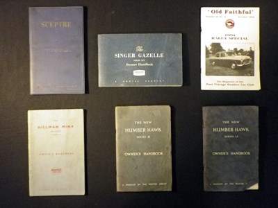 Lot 106 - Six driver’s handbooks