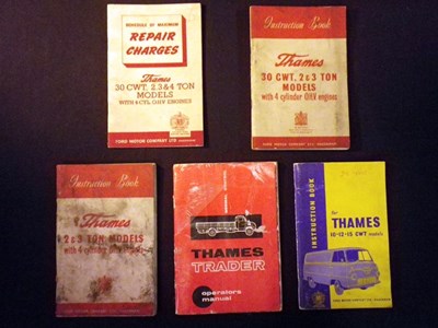 Lot 107 - Commercial vehicle handbooks