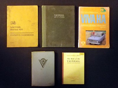 Lot 109 - Five Vauxhall books