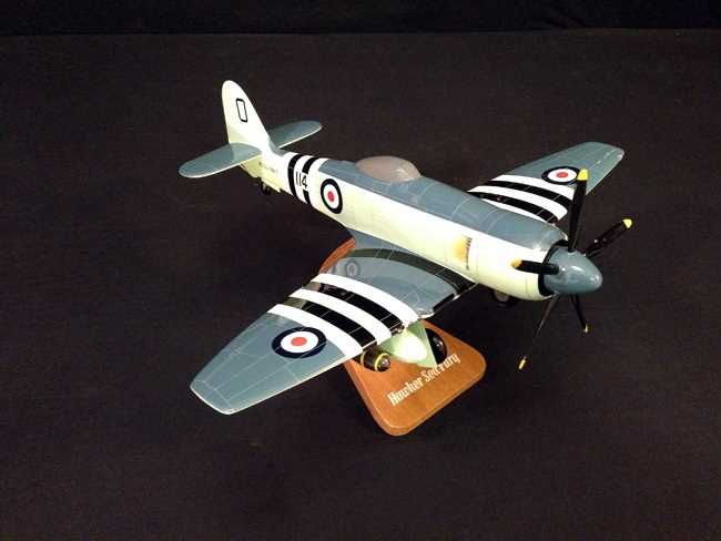 Lot 137 - Hawker Sea Fury model