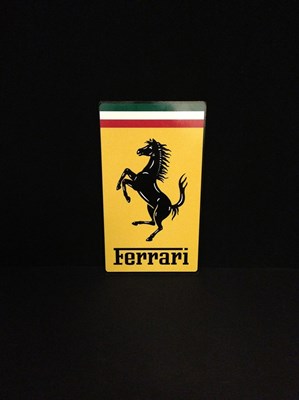 Lot 148 - Ferrari wall plaque