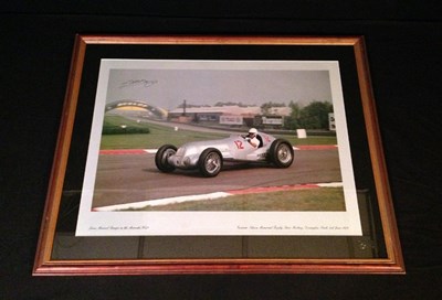 Lot 153 - Limited edition Fangio print