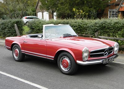 Lot 222 - 1969 Mercedes-Benz 280SL Roadster