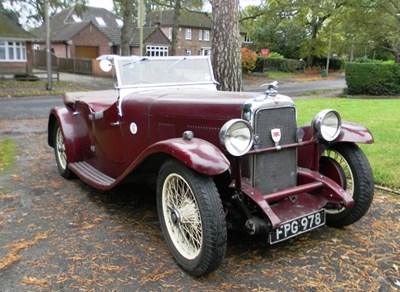 Lot 247 - 1932 Alvis Firefly Twelve