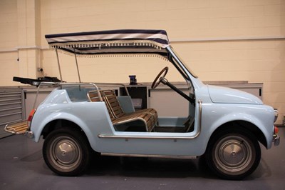 Lot 210 - 2012 Fiat 500 Jolly  Electric car, based on a Golf Buggy