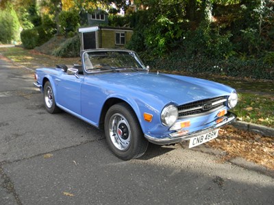 Lot 298 - 1974 Triumph TR6