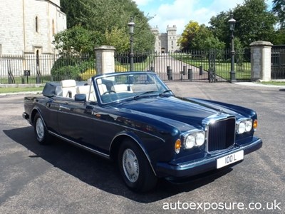 Lot 233 - 1990 Bentley Continental Convertible