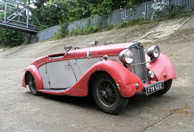 Lot 231 - 1938 Lea-Francis  12hp Sports Roadster by Carlton