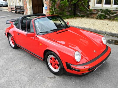 Lot 225 - 1988 Porsche 911 3.2 litre Carrera Targa Sport