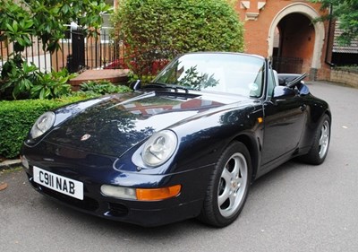 Lot 299 - 1994 Porsche 993 Carrera Cabriolet