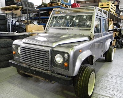 Lot 272 - 2010 Land Rover TDCi Defender 110 Double Cab