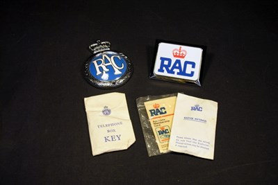 Lot 054 - RAC Badges x2