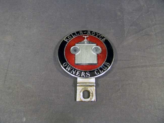 Click for high resolution Lot 42 - Rolls Royce badge