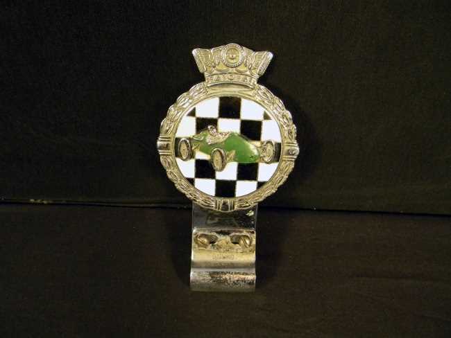 Lot 47 - Racing car badge