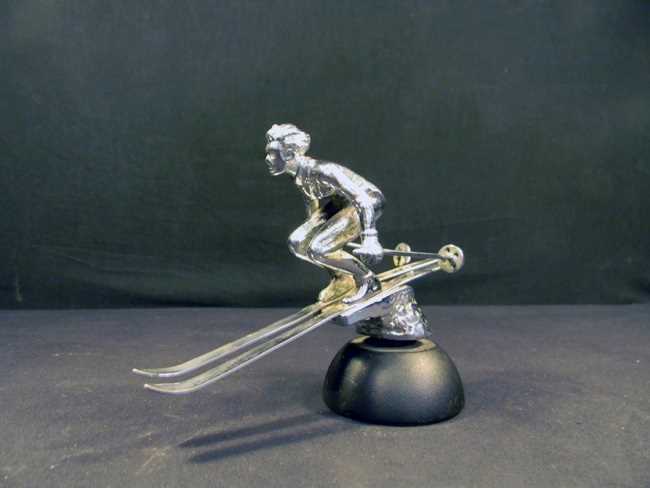Click for high resolution Lot 49 - Racing Skier Mascot