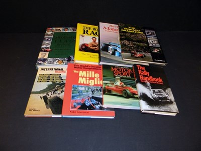 Lot 066 - A box of 8 Motoring books