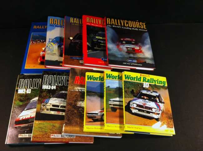 Group B Rally Book Lot 67 - 11 Rally books