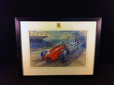 Lot 114 - phil may watercolour