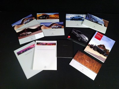 Lot 085 - Merc brochures
