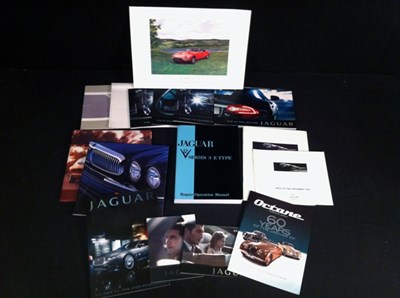 Lot 087 - Jaguar brochures