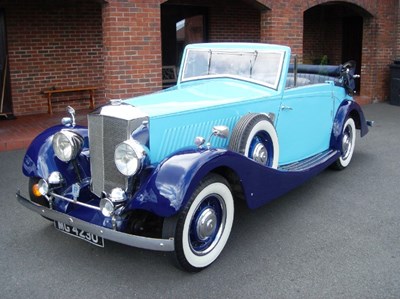 Lot 251 - 1935 Railton Fairmile One Drophead Coupé by Coachcraft