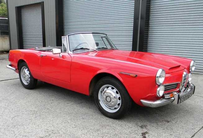 Click for high resolution Lot 262 - 1964 Alfa Romeo 2600 Spider