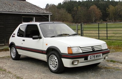 Lot 217 - 1990 Peugeot 205 GTI