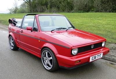 Lot 218 - 1989 Volkswagen Golf GTi Convertible