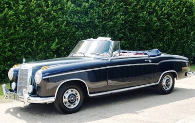 Lot 263 - 1960 Mercedes-Benz 220SE Ponton Cabriolet