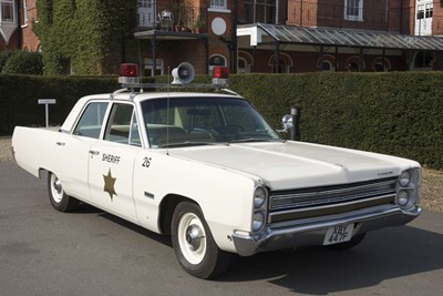 Lot 300 - 1968 Plymouth  Fury III 383 V8 Police Car Recreation