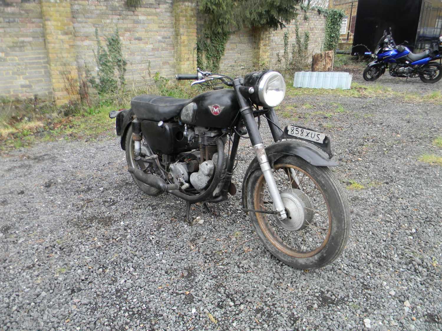 Matchless Single Lot 204 - 1956 Matchless 350cc