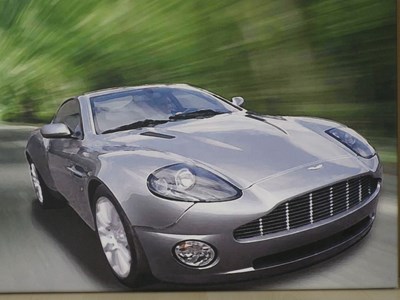 Lot 18 - Aston Martin Vanquish canvas