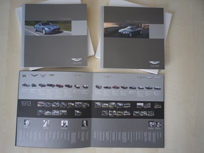 Lot 20 - Three Aston Martin brochures