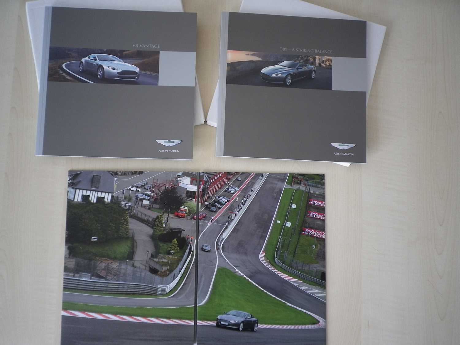Click for high resolution Lot 21 - Three Aston Martin brochures