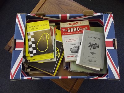Lot 1 - club magazines and members publications