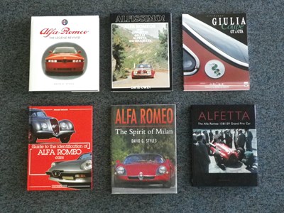 Lot 74 - Alfa Romeo books