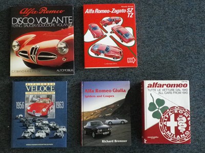 Lot 76 - Alfa Romeo books