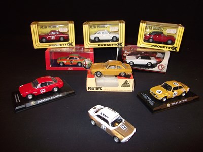 Lot 99 - Nine Alfa Romeo models