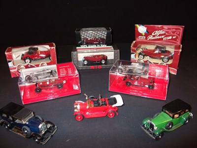 Lot 116 - Nine Alfa Romeo models